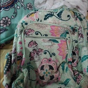 vera bradley backpack and lunchbox